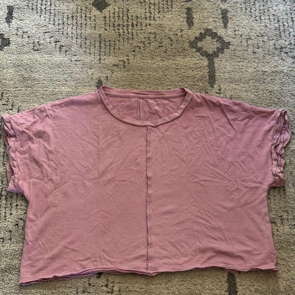 American Eagle Outfitters Dusty Pink Blouse
